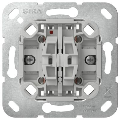 Gira 2-Gang Rocker Two-Way Switch Insert 310800