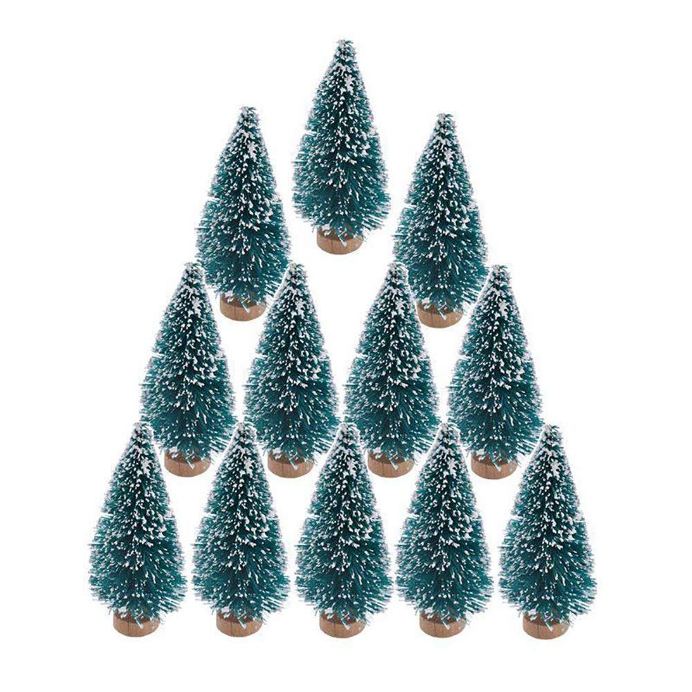 12-Piece Mini Christmas Tree Set