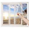 Self-Adhesive Fly Screen Strips 60 x 140 cm, White view 1