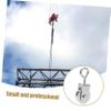 Single Swivel Steel Pulley with Bearing, 300 kg Capacity view 2
