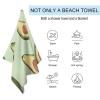Fruit Pattern Beach Towel, Quick-Drying Microfiber, 130 x 78 cm view 3