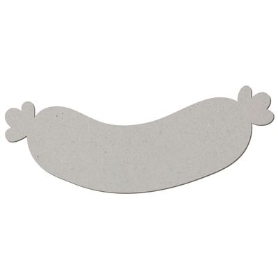 Cardboard Weißwurst V1 – Craft & Décor, 5–50 cm, Pack of 100, 10 cm Wide