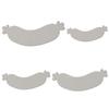 Cardboard Weißwurst V1 – Craft & Décor, 5–50 cm, Pack of 100, 10 cm Wide view 2