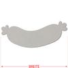Cardboard Weißwurst V1 – Craft & Décor, 5–50 cm, Pack of 100, 10 cm Wide view 3
