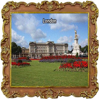Buckingham Palace London England UK Tourist Souvenir Refrigerator Magnet