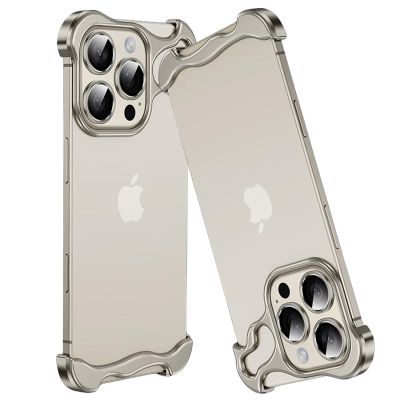 FeylWezm Titanium Metal Case for iPhone 16 Series