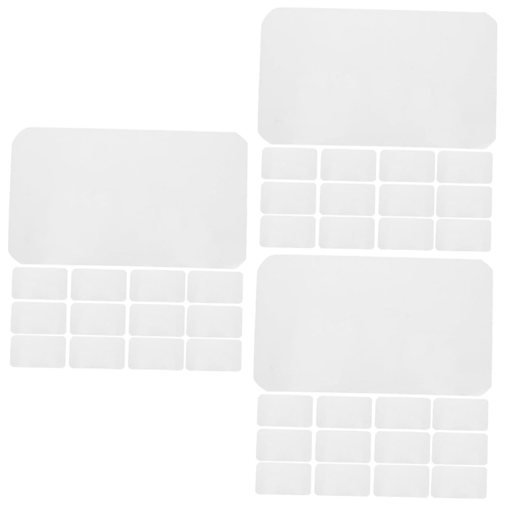 NUOBESTY 150-Piece Blank Heat Transfer Stickers for Sublimation