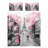 ANHOPE Paris Eiffel Tower Duvet Cover Set, 200 x 200 cm, 2 Pillowcases, 65 x 65 cm view 2