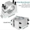 500W Air-Cooled Spindle Motor with 220/110V Power Supply and 52mm Clamp view 4