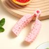 Rurunklee Vegetable Cutting Finger Guard, Fruit Slicer Guard, Non-Slip Food Cutting Finger Protector for Garlic and Lemon view 3