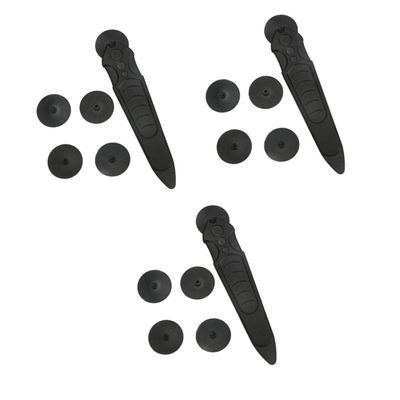 HOMSFOU 3-Piece Carbon Fiber Phone Repair Tool Kit with Special Claw Design for Smartphones and Tablets