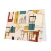Mid-Century Modern Greeting Cards with Envelopes, 10 x 15 cm Blank Cards for All Occasions view 2