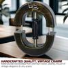 Oval Hat Stretcher and Stand, Handcrafted Wood, Vintage, 6 7/8–7 1/2 view 2