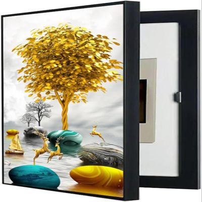 Decorative Cover for Electrical Panels and Circuit Breaker Boxes
