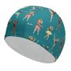 Dancing Ballerinas Swim Cap, Unisex, Waterproof, for Long and Short Hair view 1