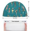 Dancing Ballerinas Swim Cap, Unisex, Waterproof, for Long and Short Hair view 2