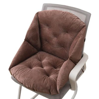 JORTUIO Chair Seat and Back Cushion, Plush Chair Pad