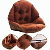 JORTUIO Chair Seat and Back Cushion, Plush Chair Pad view 4