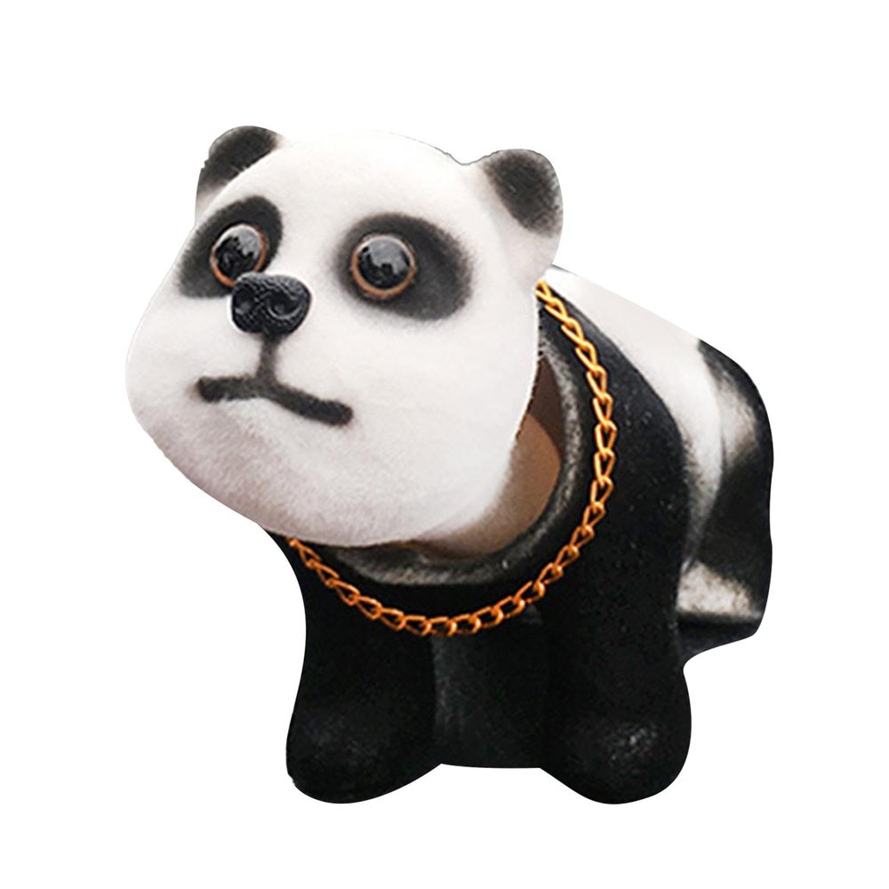Generic Car Dashboard Panda Bobblehead