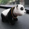Generic Car Dashboard Panda Bobblehead view 3