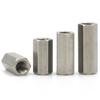 5-Piece Long Threaded Rod Coupling Hex Nuts M2–M12, 304 Stainless Steel Hex Standoffs (18 mm × M4) view 3