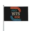 Pro Roe 1973 Roe v. Wade Pro-Choice Women's Rights Flag, House, Garden, Outdoor, Yard or Boat Flag, No Flagpole view 1