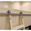 Sliding Ladder Hardware Kit, 100–800 cm Round-Tube Track, Stainless Steel, with Floor Wheels view 1
