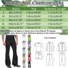 RUMAOZIA Men's 1970s Retro Hippie Flare Pants, Slim Fit, Breathable, Solid-Color Disco Costume Pants for Retro Theme Parties and Clubwear view 4