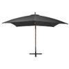 Hovothy Cantilever Patio Umbrella, Anthracite, 300 x 280 cm view 1
