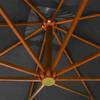 Hovothy Cantilever Patio Umbrella, Anthracite, 300 x 280 cm view 3