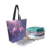 Mnsruu Flamingos Nebula Canvas Tote Bag, A2116, 34.5 x 13 x 40 cm view 3