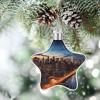 New York City Nativity Star Christmas Tree Ornament view 1