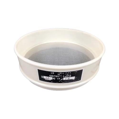 30 Mesh PVC Nylon Plastic Sieve, Ultra-Fine Flour and Sample Sieve, Standard Sieve, 5–500 Mesh, 20 cm Diameter, 0.6 mm Mesh Size