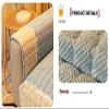 Soft Plush Sectional Sofa Cover, Non-Slip, Warm, Blue, 70 x 120 cm view 2