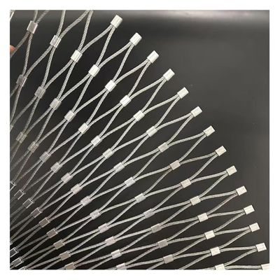 304 Stainless Steel Rope Mesh, 1.5 mm Cable, 10 cm Mesh, 0.9 x 3.5 m