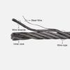 304 Stainless Steel Rope Mesh, 1.5 mm Cable, 10 cm Mesh, 0.9 x 3.5 m view 3