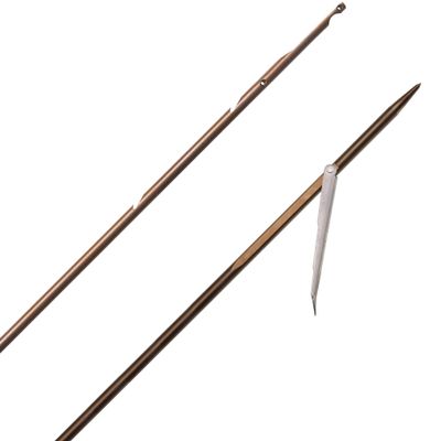 SALVIMAR Tahitiana 17-4PH Speargun Shaft with Recessed Tab, Blued, 125 cm