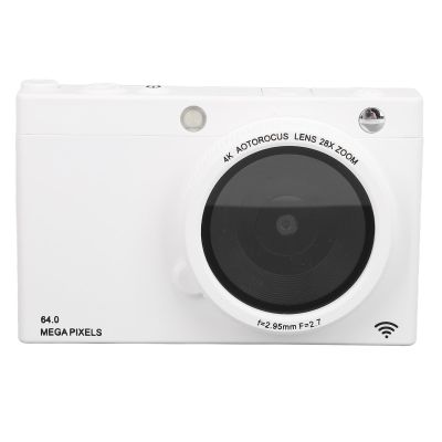 Digital Camera, Autofocus UHD 4K Vlogging Camera with 28x Digital Zoom, Anti-Shake Portable YouTube Point-and-Shoot Camera for Teens, Adults, and Beginners