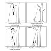 Steel Ball Throwline Bag for Tree Climbing, High Tensile Strength view 4