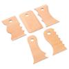 DIYEAH 25-Piece Pottery and Sculpting Tool Set, Beige Wood view 2