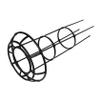 Kisangel Trellis for Potted Plants, Black Plastic-Coated Iron, for Indoor and Outdoor Climbing Plants view 1