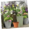 Kisangel Trellis for Potted Plants, Black Plastic-Coated Iron, for Indoor and Outdoor Climbing Plants view 4