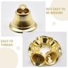 PRETYZOOM 100-Piece Mini Vintage Bell Charms for Christmas DIY Crafts view 4