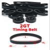 Closed-Loop Rubber 2GT Timing Belt for 3D Printers, 15 mm Wide, 976 mm Circumference, 5-Pack view 3
