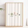 Cabinet Curtain, Dust-Resistant, No-Drill Adhesive Track, Light-Blocking, 80 x 180 cm, Color 7 view 1