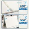 Joucien 10-Hole European-Style Loose-Leaf Notebook, Landscape, A5, 60 Sheets, Grid Style view 3