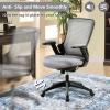 Homcomodar Chair Mat 90 x 120 cm for Hardwood Floors, Blue view 4