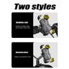 UYTKTN Motorcycle Phone Mount for Ducati Scrambler Mach 2.0 Classic 2018, 360° Rotating Shock-Absorbing Holder, Rearview Mirror, Black view 2