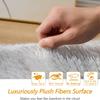 XUEDNGM Living Room Rug, Soft Shag Rug, 160 x 275 cm, Washable up to 30°C, Non-Slip view 2