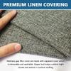 Yekuhe Outdoor Bench Cushion, Color 2, 150 x 60 cm, 5 cm Thick, Removable Cover view 4